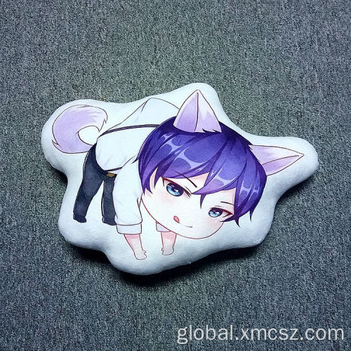 Custom Print Shape Pillow Cute lovely anime shaped pillows Factory